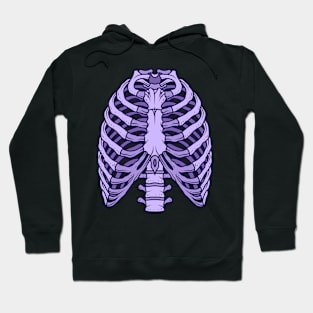 Rib Cage (Purple) Hoodie